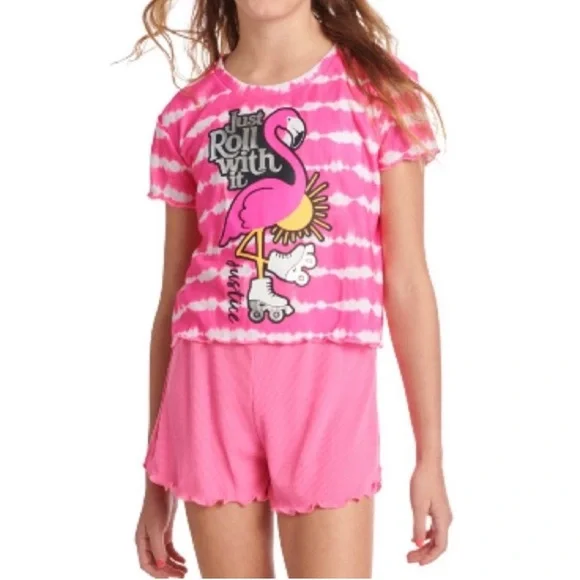 Justice pj shorts hotsell